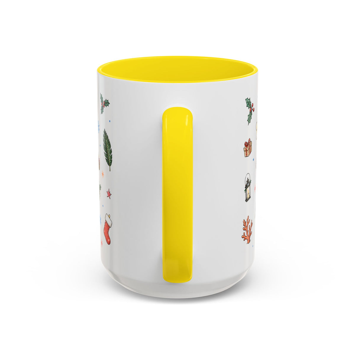 Honolulu Christmas Mug | Watercolor City Souvenir | Ceramic Coffee Cup (11oz 15oz)