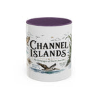 Channel Islands National Park Coffee Mug | California Island Wildlife Marine Gift | Accent Color Ceramic 11oz 15oz