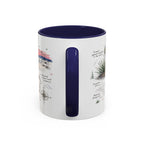 White Sands National Park Coffee Mug | New Mexico Desert Sand Dunes Gift | Accent Color Ceramic 11oz 15oz