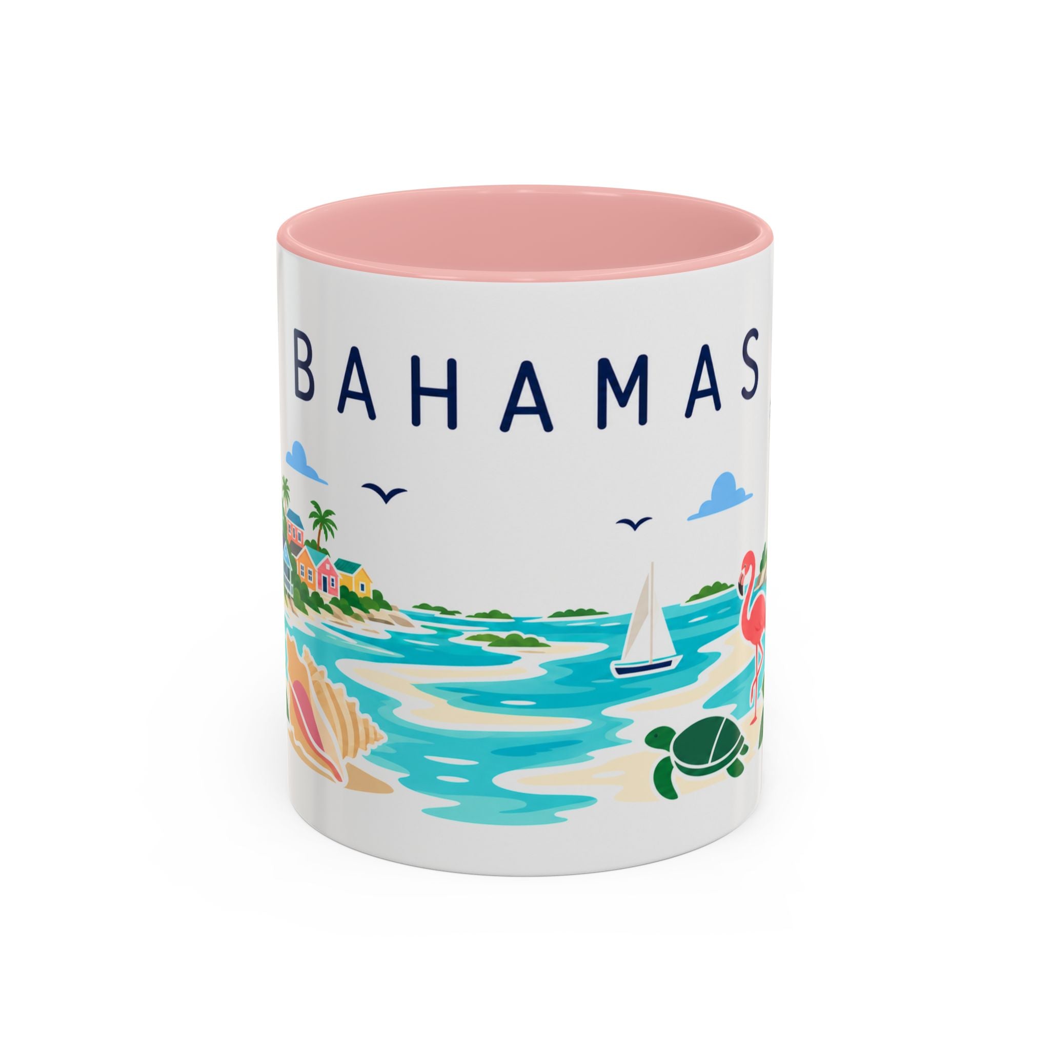 Bahamas Coffee Mug | Travel Souvenir Accent Mug | Country Gift Ceramic Cup 11oz 15oz