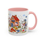 Three Little Pigs Mug | Storybook Fairy Tale Accent Coffee Mug | EveryLegend