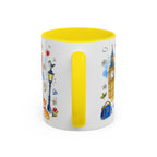 London Travel Mug | European City Souvenir Accent Coffee Mug | 11oz 15oz Ceramic Cup
