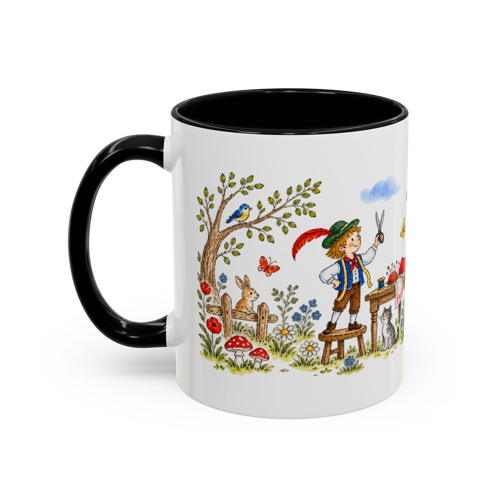 The Brave Little Tailor Mug | Storybook Fairy Tale Accent Coffee Mug | EveryLegend