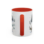 Lapland Coffee Mug | Travel Destination Souvenir Gift | Accent Color Ceramic 11oz 15oz