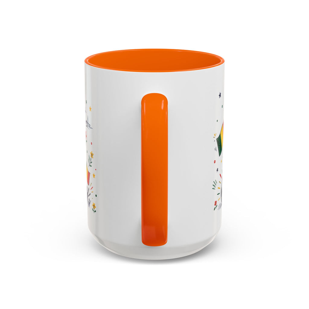 Senegal Soccer Coffee Mug | World Cup Fan Gift | Accent Color Ceramic 11oz 15oz Match Day Cup