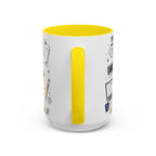 The Tassel Was Worth the Hassle Coffee Mug | Funny Graduation Gift 2026 | Accent Color Ceramic 11oz 15oz