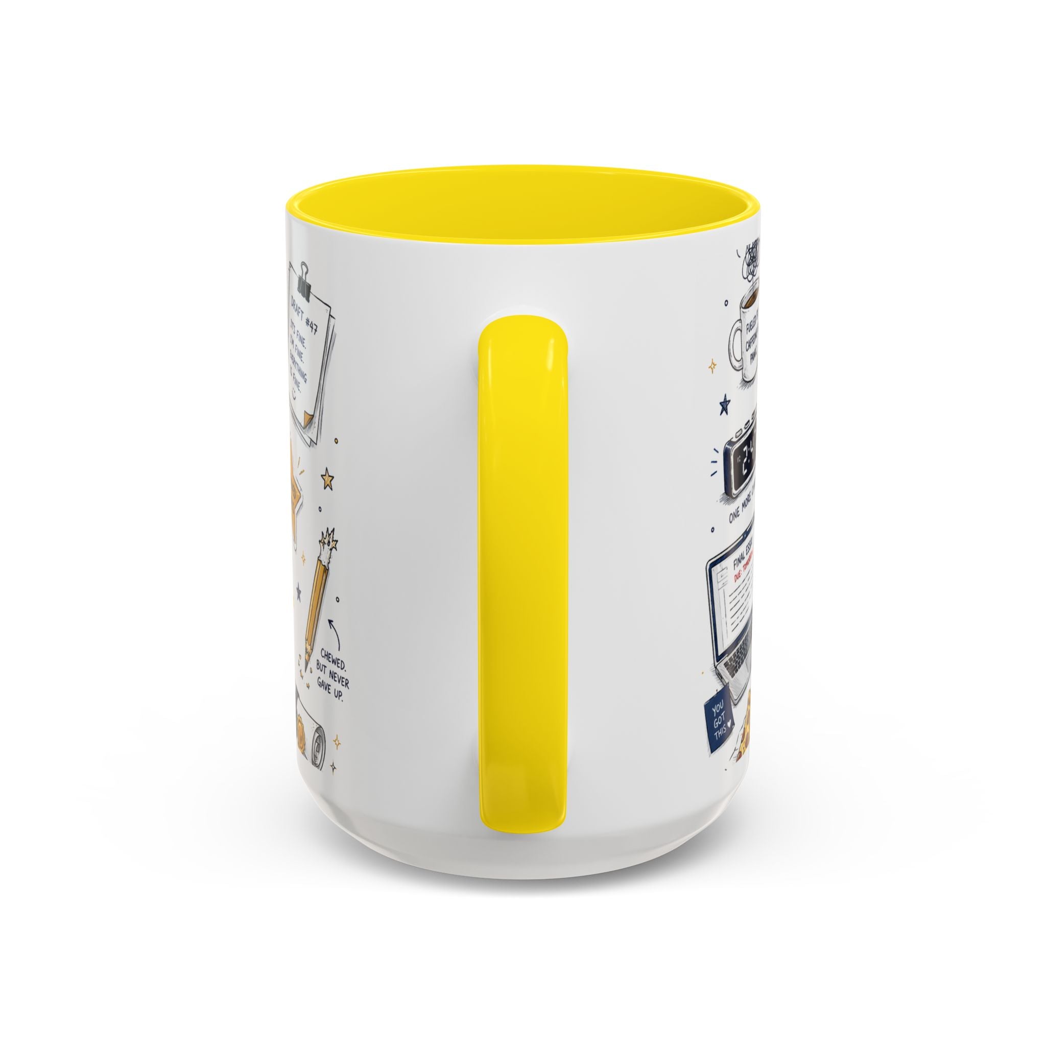 The Tassel Was Worth the Hassle Coffee Mug | Funny Graduation Gift 2026 | Accent Color Ceramic 11oz 15oz