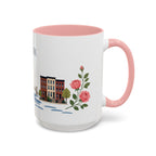 New York Coffee Mug | United States Travel Souvenir | Porcelain Decal City Gift | 11oz 15oz Accent Mug