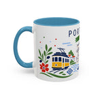 Portugal Coffee Mug | Travel Souvenir Accent Mug | Country Gift Ceramic Cup 11oz 15oz