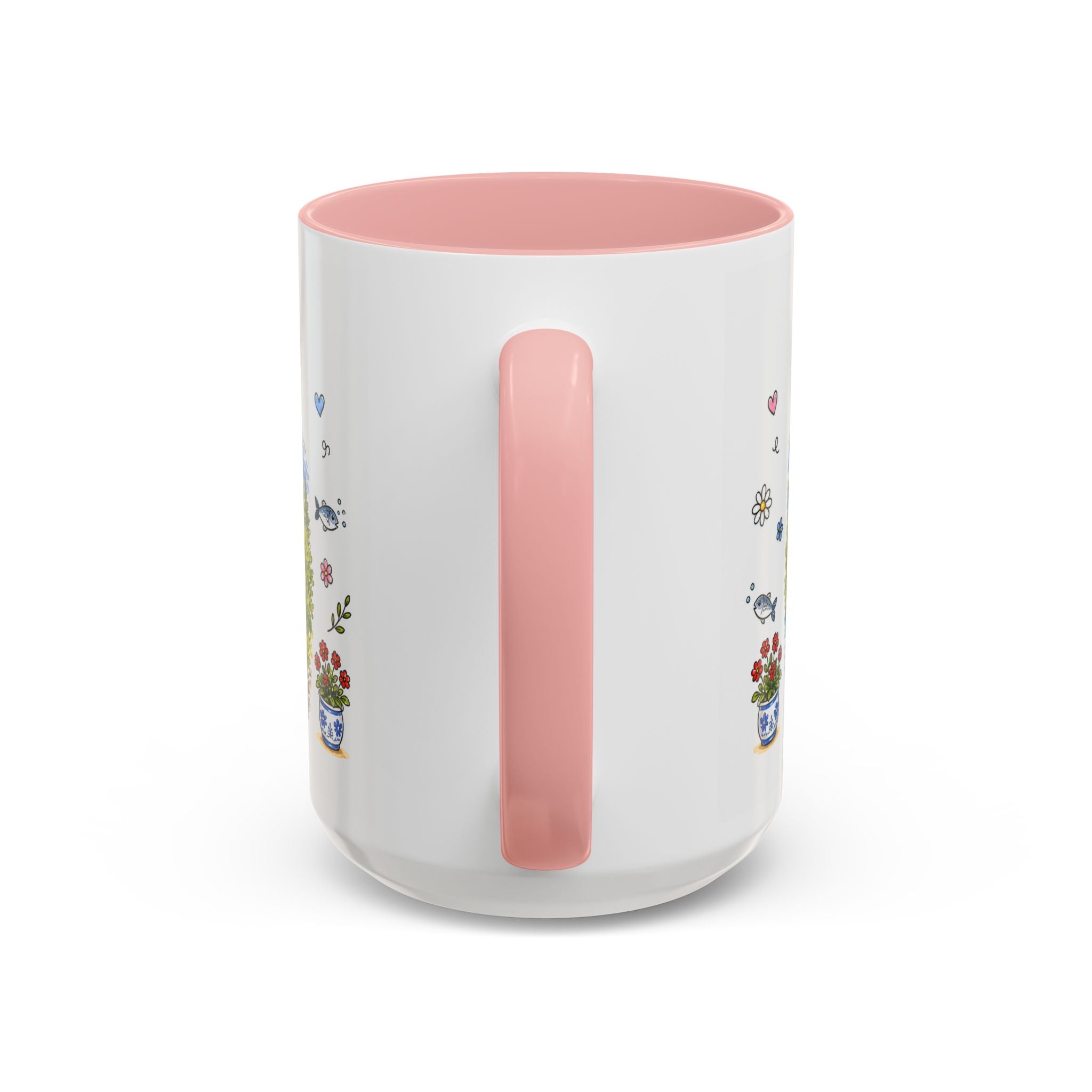 Reine Illustrated Travel Mug | Norway Souvenir Accent Coffee Mug | 11oz 15oz Ceramic Cup