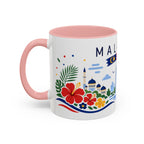 Malaysia Coffee Mug | Travel Souvenir Accent Mug | Country Gift Ceramic Cup 11oz 15oz