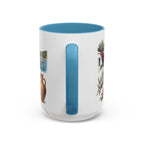 Mugla Coffee Mug | Turkey Travel Souvenir | Vintage Illustrated City Gift | 11 oz 15 oz Accent Mug