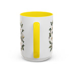 Mississippi State Map Mug | Moving Away, Homesick Gift | Botanical Accent Coffee Cup