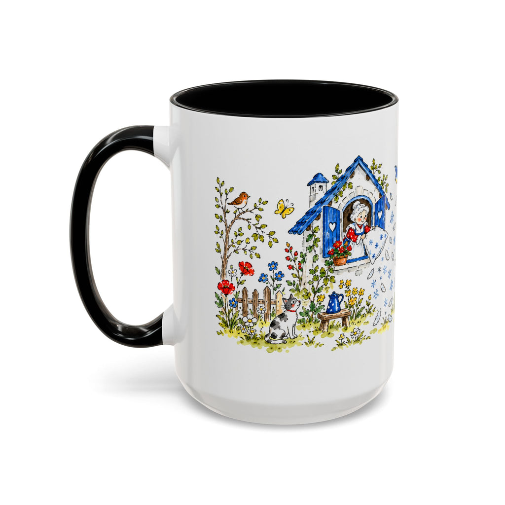 Mother Holle Mug | Storybook Fairy Tale Accent Coffee Mug | EveryLegend