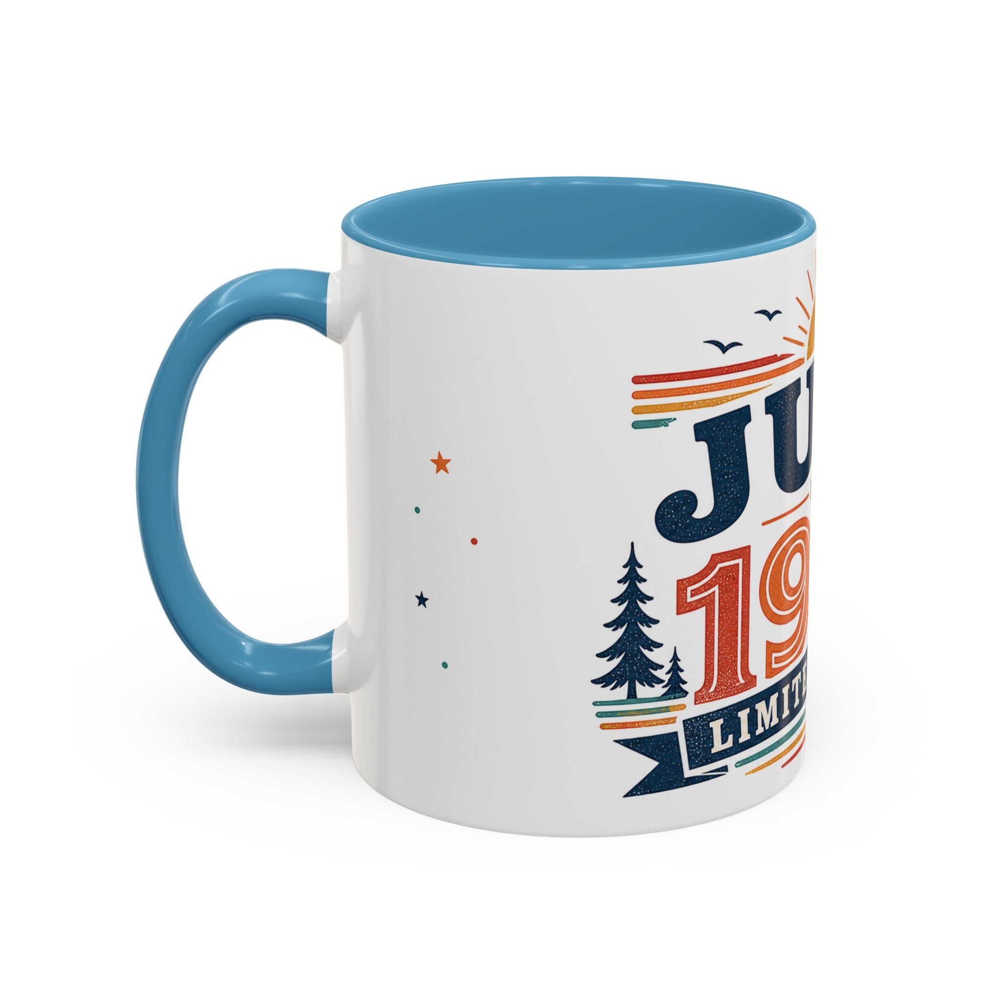 Custom Retro Birthday Mug | Personalized Month Year Gift (11oz 15oz)