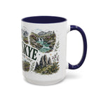 Isle of Skye Mug, Scotland Travel Souvenir, Bucket List Gift, Accent Ceramic Coffee Mug 11oz 15oz