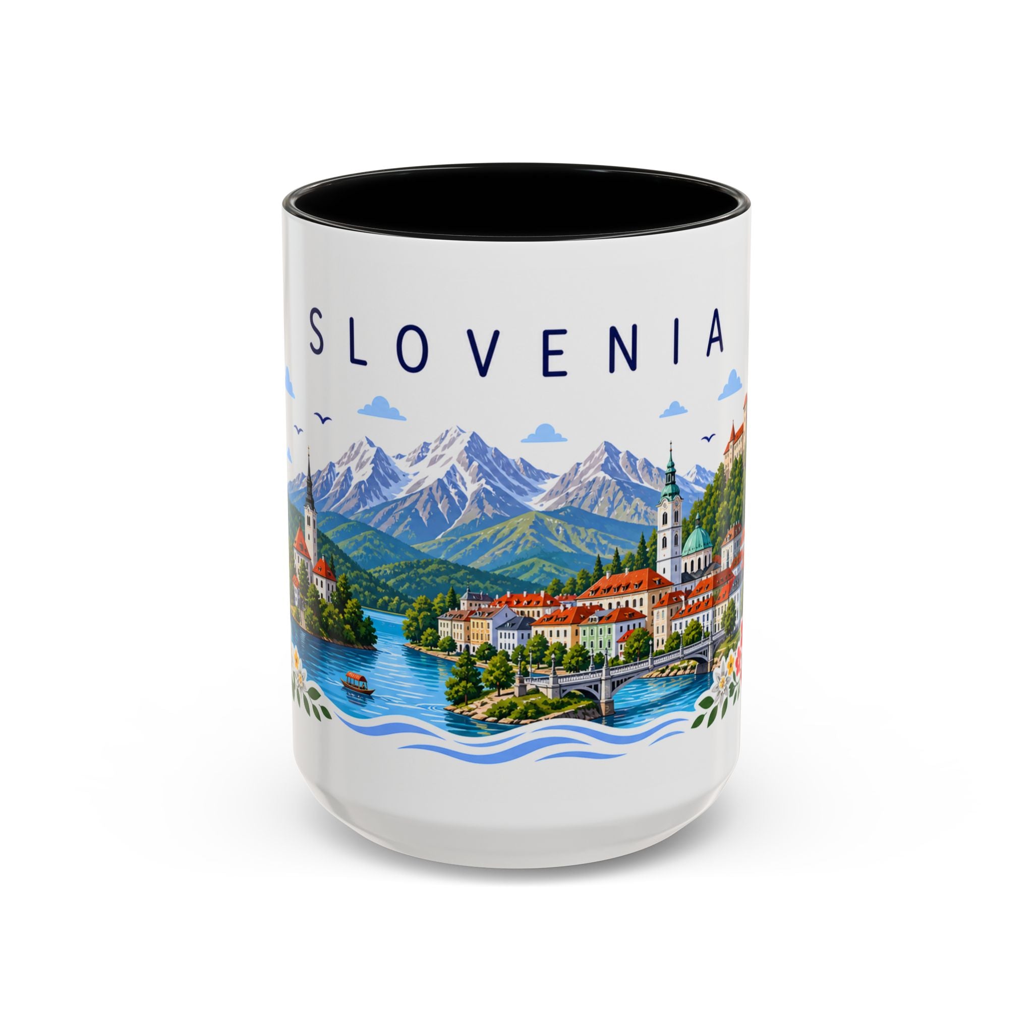 Slovenia Coffee Mug | Travel Souvenir Accent Mug | Place Gift Ceramic Cup 11oz 15oz