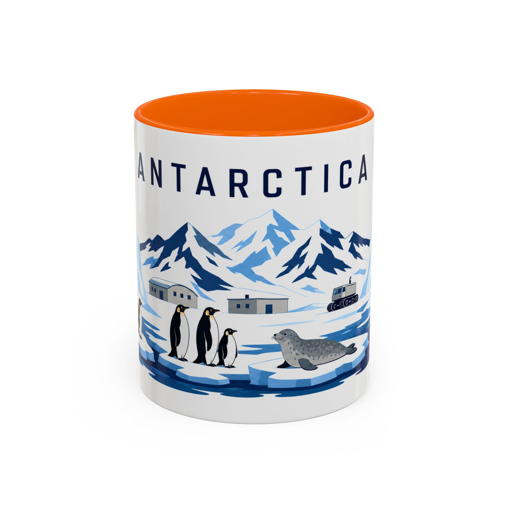 Antarctica Coffee Mug | Travel Souvenir Accent Mug | Country Gift Ceramic Cup 11oz 15oz