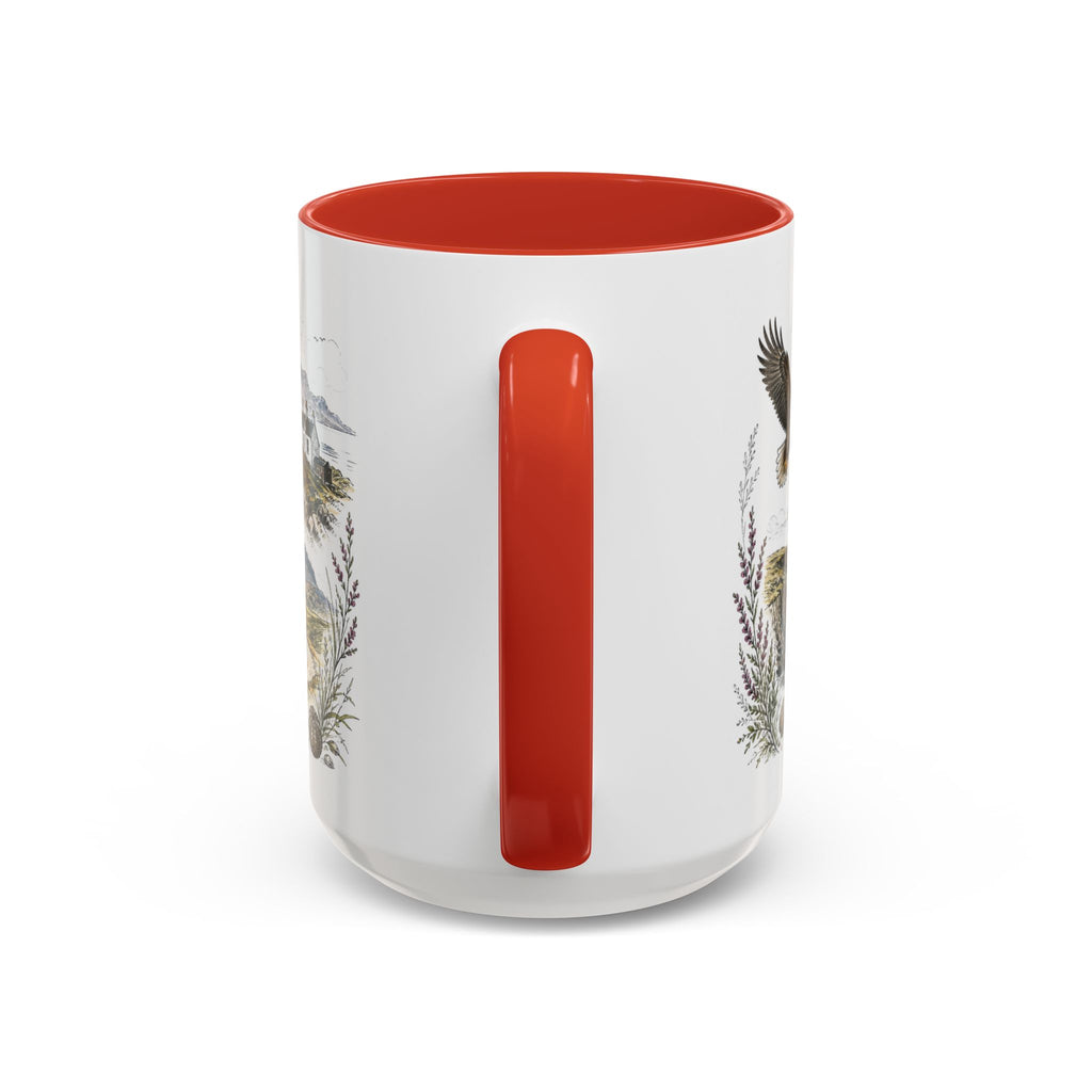 Isle of Mull Mug, Scotland Travel Souvenir, Bucket List Gift, Accent Ceramic Coffee Mug 11oz 15oz