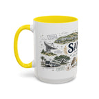 San Jose Coffee Mug | California Souvenir City Gift | Accent Color Ceramic 11oz 15oz