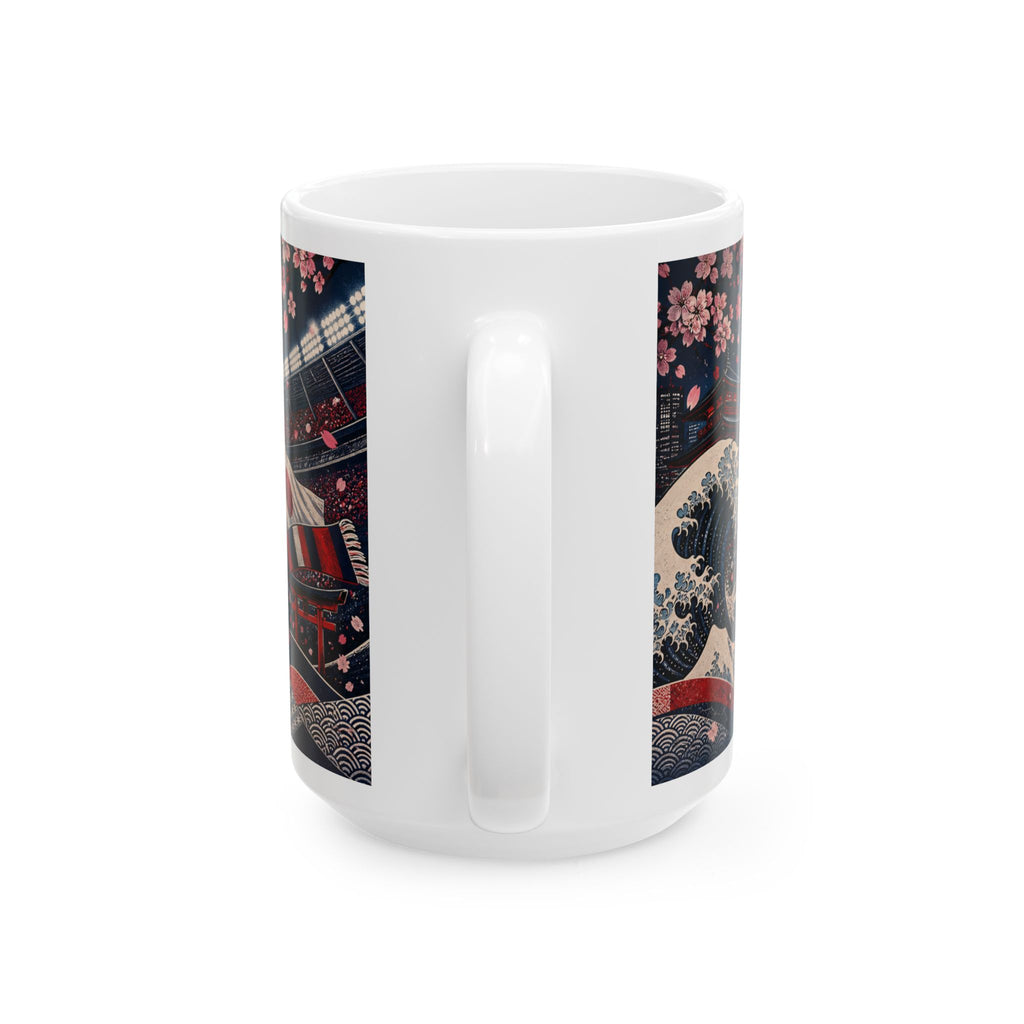 Japan Soccer Spirit Coffee Mug | Soccer Fan Gift | Ceramic 11oz 15oz Match Day Cup