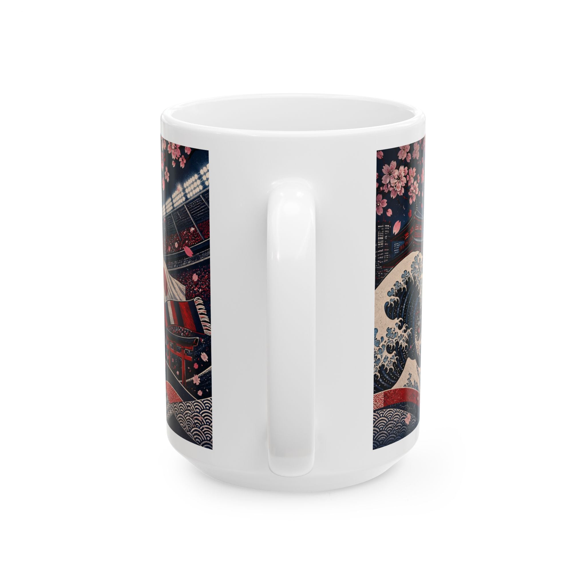 Japan Soccer Spirit Coffee Mug | Soccer Fan Gift | Ceramic 11oz 15oz Match Day Cup