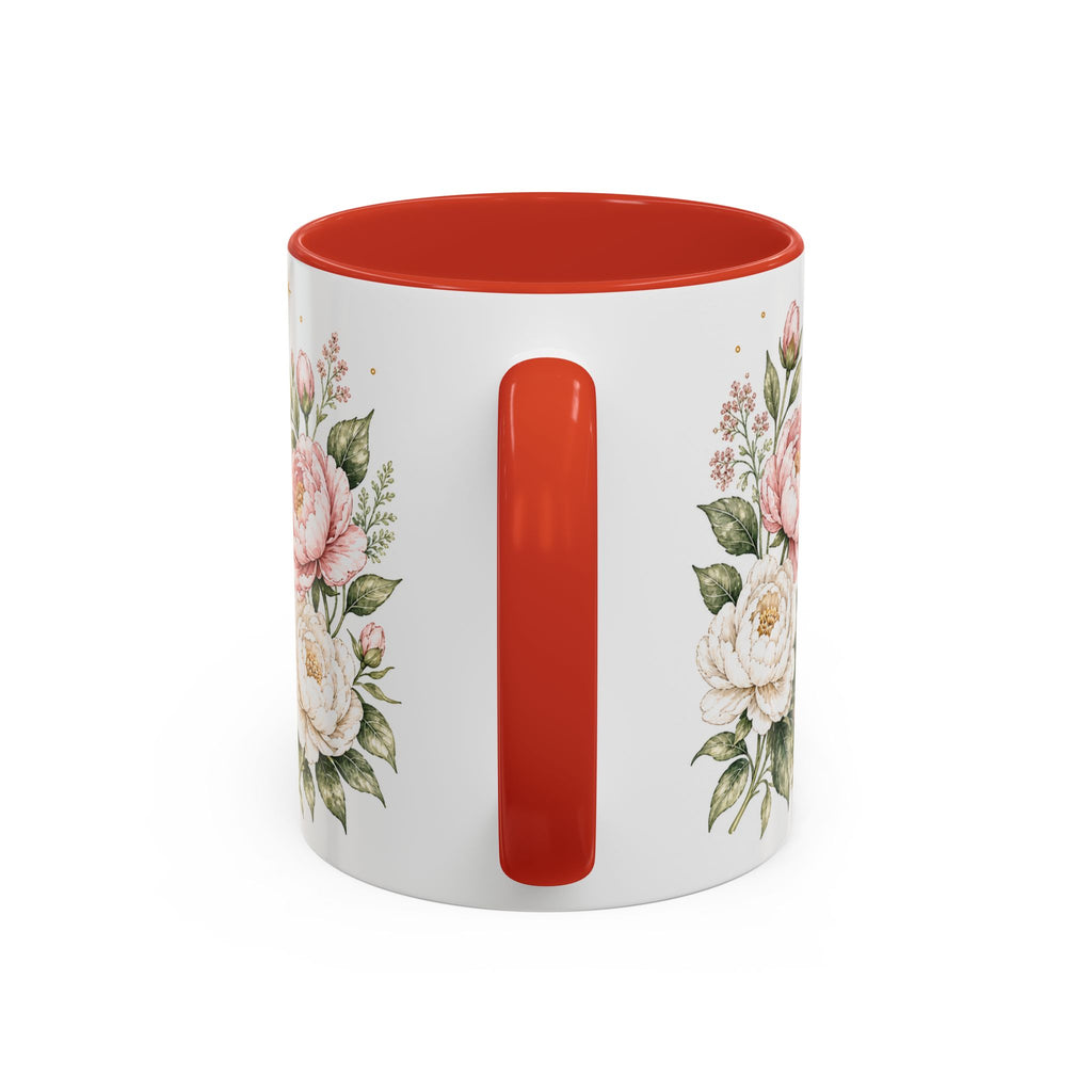 Indiana State Mug | Moving Away, Long Distance Friendship Gift | Botanical Map Accent Cup