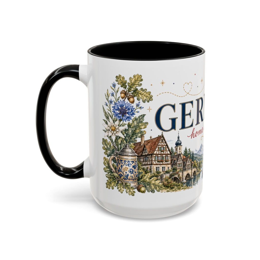 Germany Home Country Mug | Moving Away Gift | Long Distance Friendship | 11 oz 15 oz Accent Mug