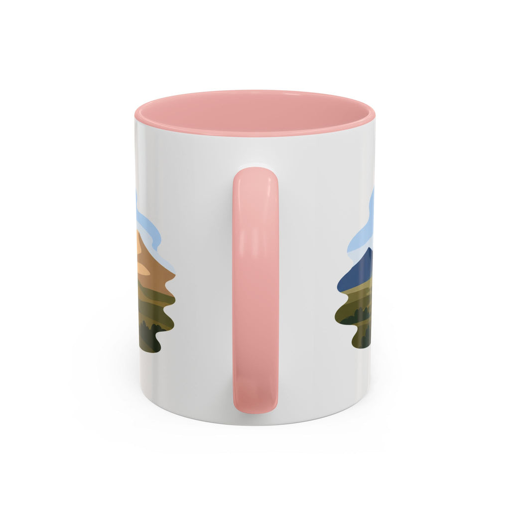 Kobuk Valley National Park Coffee Mug | Solid Color Block Park Souvenir | 11oz 15oz Accent Mug