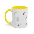 Idaho Syringa Mug, State Flower Floral Coffee Cup, 11oz Botanical Gift