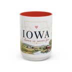 Iowa State Mug | Home is Never Far Accent Mug (11oz or 15oz)