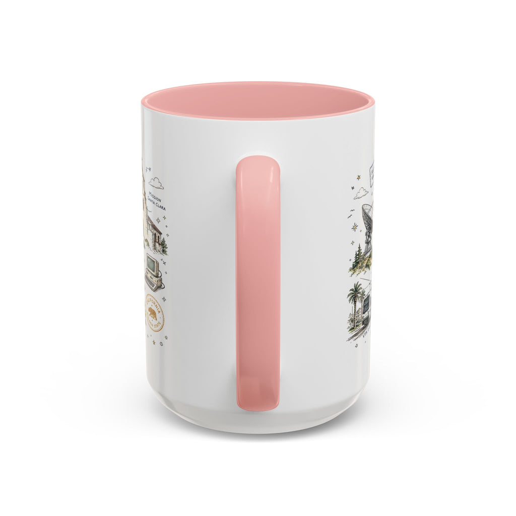San Jose Coffee Mug | California Souvenir City Gift | Accent Color Ceramic 11oz 15oz