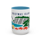 Christmas Island Coffee Mug | Travel Souvenir Accent Mug | Country Gift Ceramic Cup 11oz 15oz