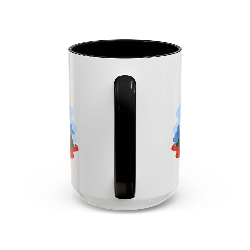 Zhangjiajie Coffee Mug | Travel Destination Souvenir Gift | Accent Color Ceramic 11oz 15oz