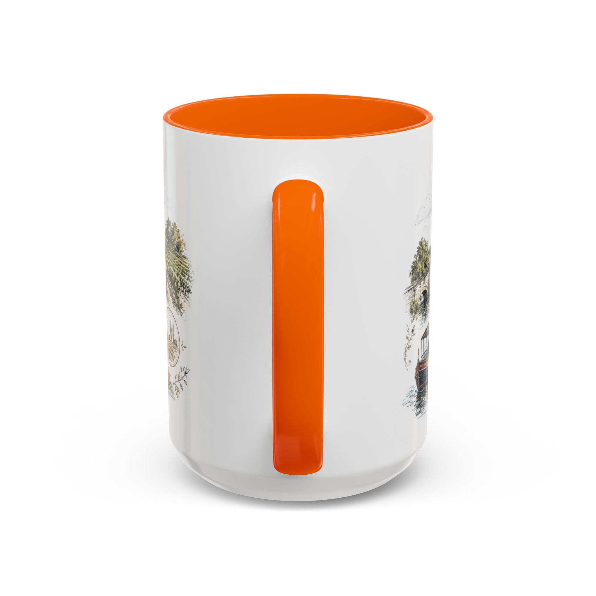 Loire Valley Mug, France Travel Souvenir, Bucket List Gift, Accent Ceramic Coffee Mug 11oz 15oz