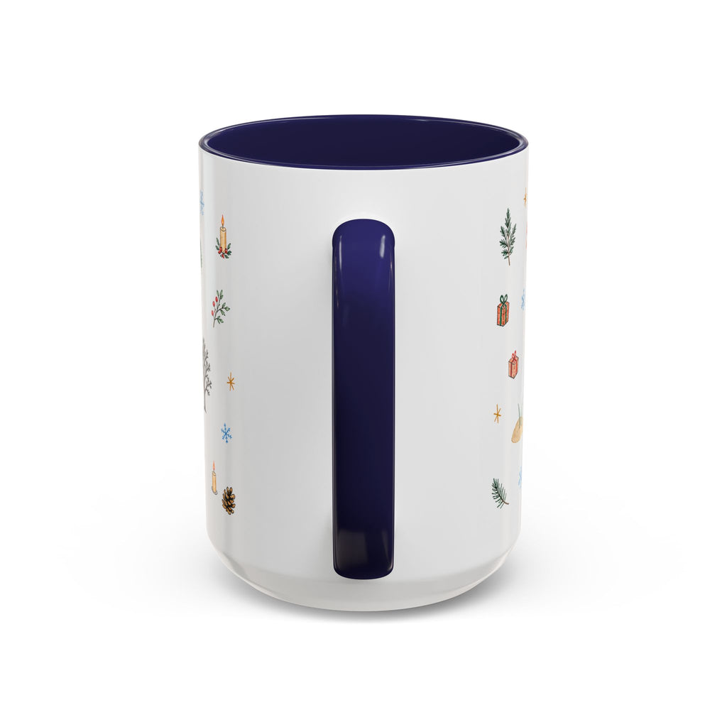 Indiana Dunes National Park Christmas Mug | Watercolor Travel Souvenir | Holiday Gift | Accent Ceramic Coffee Cup 11oz 15oz