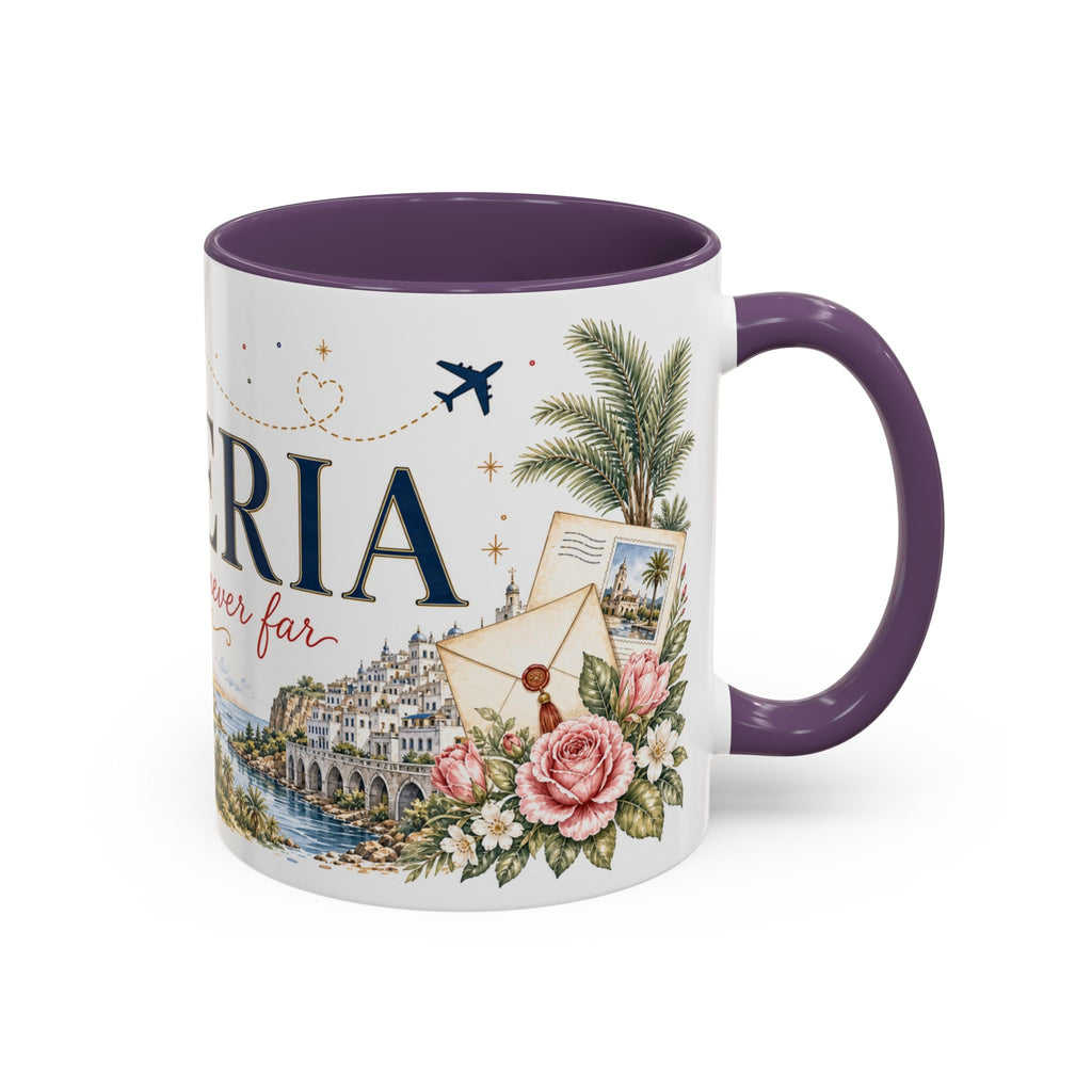 Algeria Home Country Mug | Moving Away Gift | Long Distance Friendship | 11 oz 15 oz Accent Mug