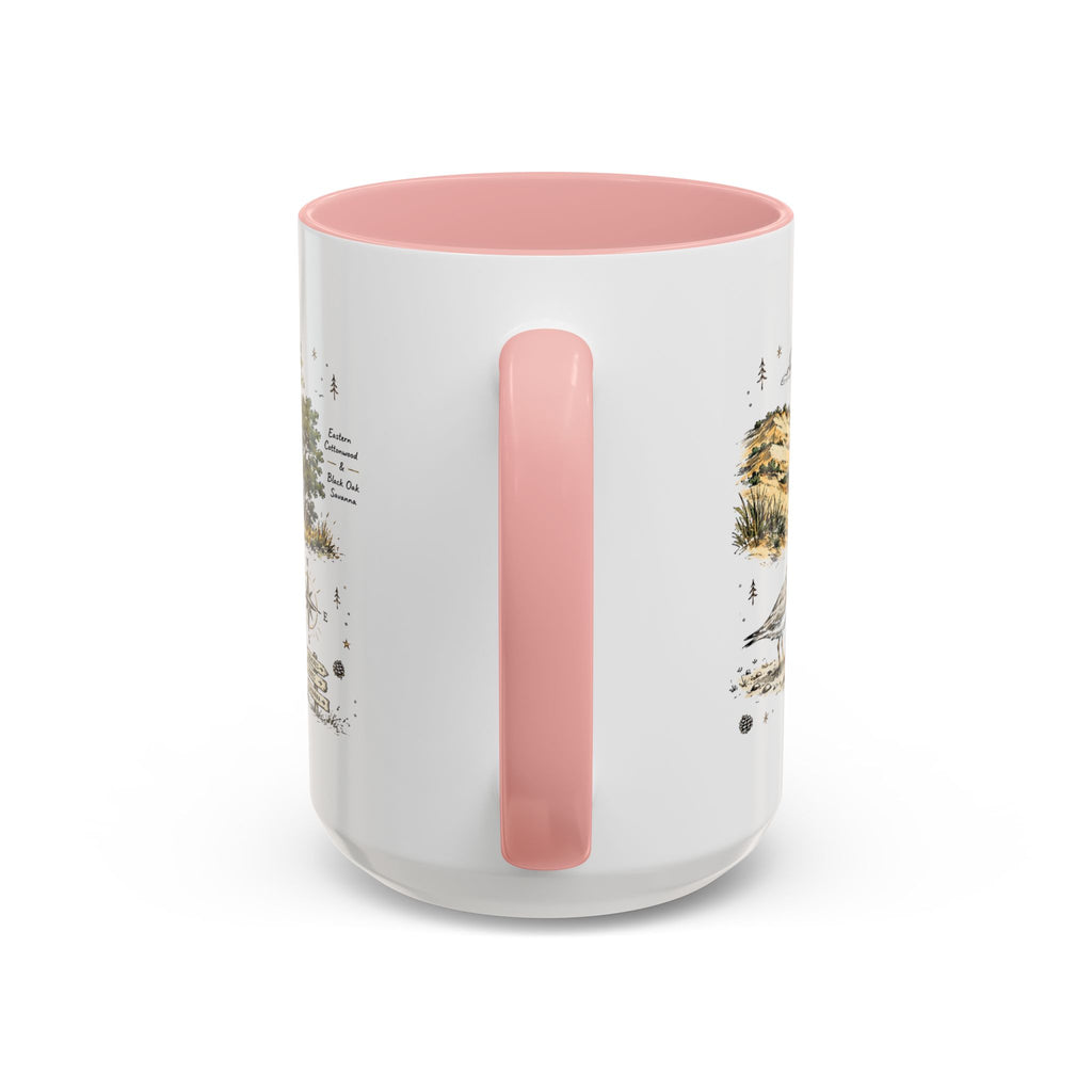 Indiana Dunes National Park Coffee Mug | Indiana Lake Michigan Beach Gift | Accent Color Ceramic 11oz 15oz
