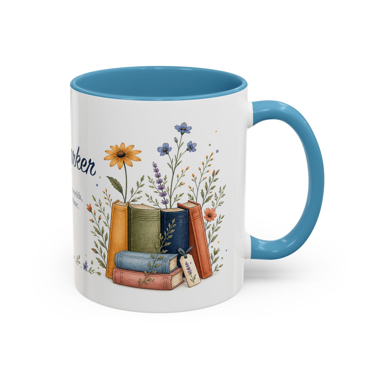 Personalized Reading Teacher Mug | Custom Name Book Lover Coffee Cup | Teacher Appreciation Gift