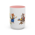 Town Mouse Country Mouse Mug | Storybook Tea Time Ceramic Mug (11oz/15oz)