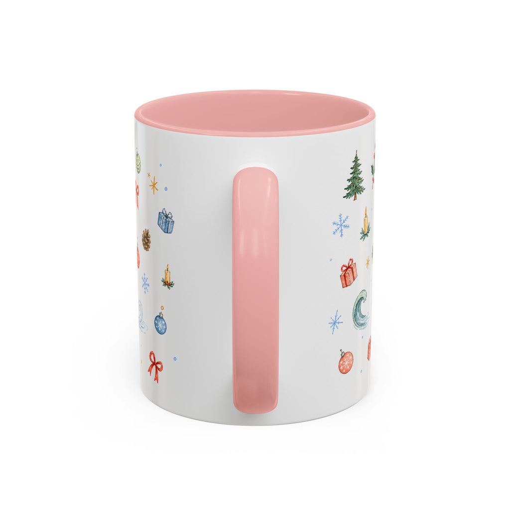 Mammoth Cave National Park Christmas Mug | Watercolor Travel Souvenir | Holiday Gift | Accent Ceramic Coffee Cup 11oz 15oz