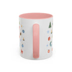 Mammoth Cave National Park Christmas Mug | Watercolor Travel Souvenir | Holiday Gift | Accent Ceramic Coffee Cup 11oz 15oz
