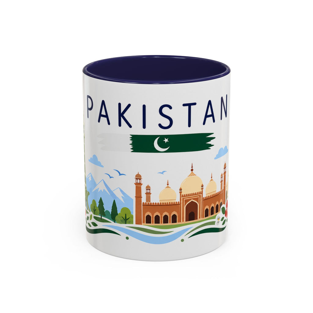 Pakistan Coffee Mug | Travel Souvenir Accent Mug | Country Gift Ceramic Cup 11oz 15oz