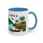 American Samoa Coffee Mug | Travel Souvenir Accent Mug | Country Gift Ceramic Cup 11oz 15oz