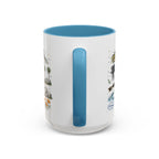 Los Angeles Coffee Mug | California Souvenir City Gift | Accent Color Ceramic 11oz 15oz