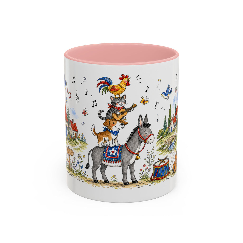 Bremen Town Musicians Mug | Storybook Accent Coffee Mug | EveryLegend