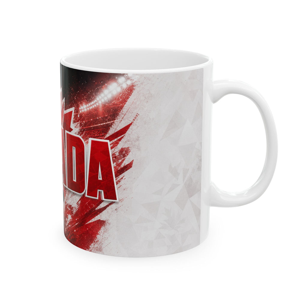 Canada Soccer Spirit Coffee Mug | Soccer Fan Gift | Ceramic 11oz 15oz Match Day Cup