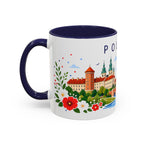Poland Coffee Mug | Travel Souvenir Accent Mug | Place Gift Ceramic Cup 11oz 15oz
