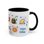 Buenos Aires Coffee Mug | Postage Stamp Collage Mug | Travel Souvenir Accent Cup 11oz 15oz