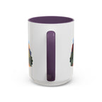 Zion National Park Coffee Mug | Solid Color Block Park Souvenir | 11oz 15oz Accent Mug